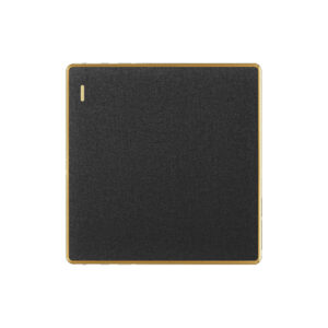 Aqua Xtreme Black 1 Gang 1 Way Switch