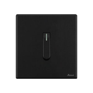 AQUA NEO SUPER BLACK 1 GANG SWITCH