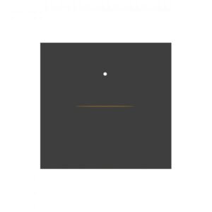 AQUA ZIGBEE CHARCOAL BLACK 1 GANG SWITCH
