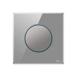 Aqua Roman Grey Series 1 Gang 1 Way Switch