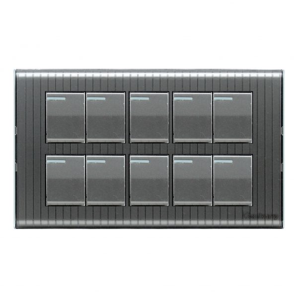 CENTURY CRYSTAL 10 GANG SWITCH
