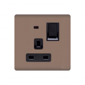 Aqua Discovery Gold 13 AMP BS Switch With Neon