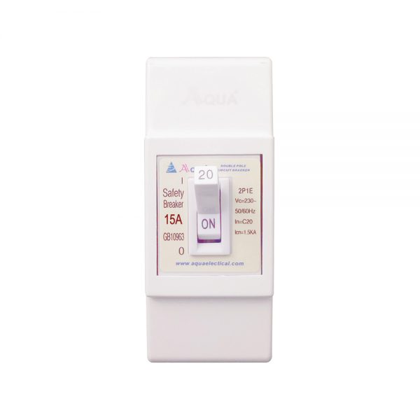 AQUA D.POLE SAFETY BREAKER 15 Amp
