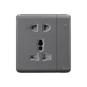 Aqua Elegance Grey Universal Socket