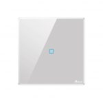 Aqua Quad white Series 1 Gang 2 Way Switch