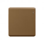 Aqua Elegance Brown 1 Gang 1 Way Switch