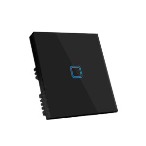 Glass Wifi Smart 1 Gang Switch Black