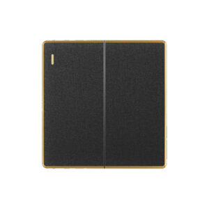 Aqua Xtreme Black 2 Gang Switch