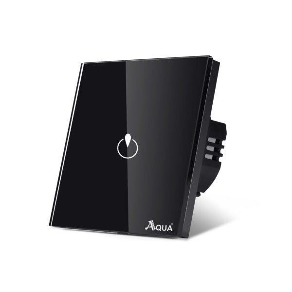 Glass Wifi Smart Power Switch 20A Black