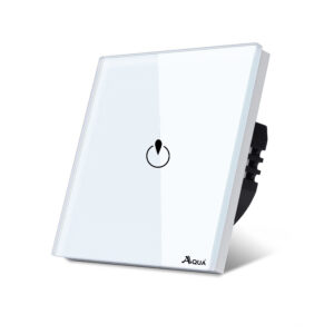 Glass Wifi Smart Power Switch 20A White