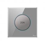 Aqua Quad Grey Series 20 Amp Double Pole Switch