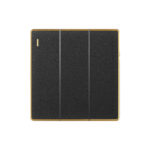 Aqua Xtreme Black 3 Gang Switch