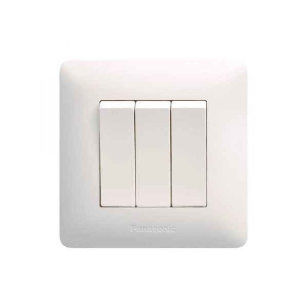 Panasonic 3 Gang 2 Way SP Switch