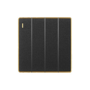 Aqua Xtreme Black 4 Gang Switch