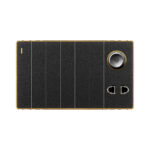 Aqua Xtreme Black 6 Switch + 1 Socket + 1 Dimmer