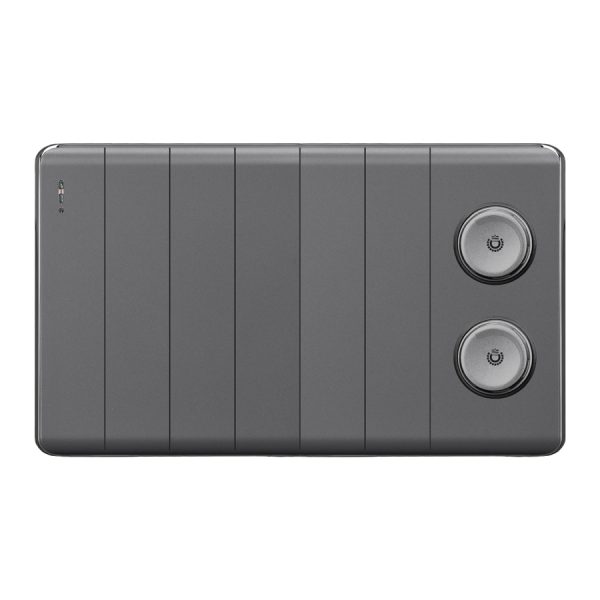 Aqua Elegance Grey 6 +2 Dimmer