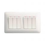 Panasonic 6 Gang 1 Way SP Switch