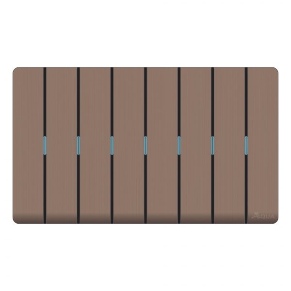 Aqua Discovery Gold 8 Gang Switch