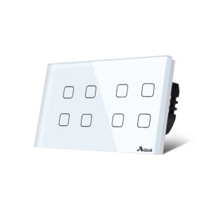 Glass Wifi Smart 8 Gang Switch
