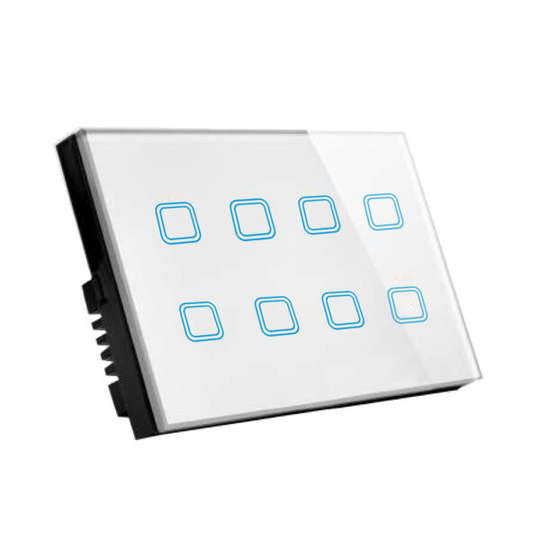 Glass Wifi Smart 8 Gang Switch