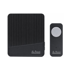 AQUA DIGITAL WIRELESS DOOR CHIME 9141 (BLACK)