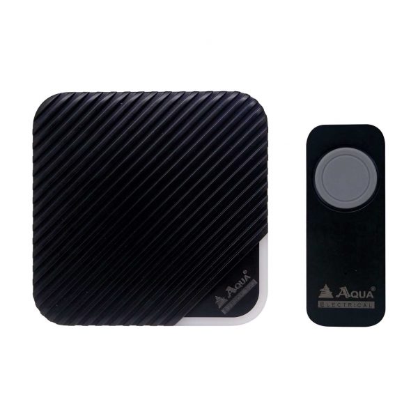 AQUA DIGITAL WIRELESS DOOR CHIME 9141 (BLACK)