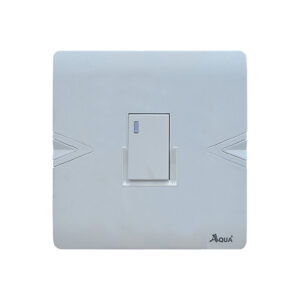 AQUA ARROW WHITE 1 GANG SWITCH