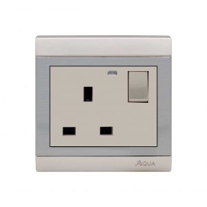 AQUA BRAVO 13AMP THREE POLE SOCKET & SWITCH
