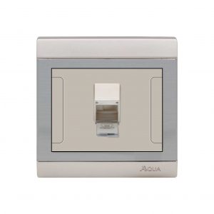 AQUA BRAVO SINGLE TELEPHONE SOCKET