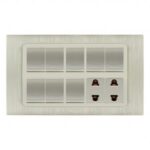 AQUA DYNAMIC 8 GANG SWITCH PLUS 2 SOCKET