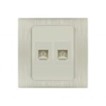 AQUA DYNAMIC DOUBLE TELEPHONE SOCKET