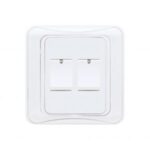 AQUA GLI 2 GANG SWITCH