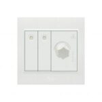 AQUA GLORY 2 GANG SWITCH PLUS DIMMER