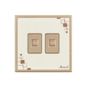 AQUA GLOW DOUBLE DATA SOCKET