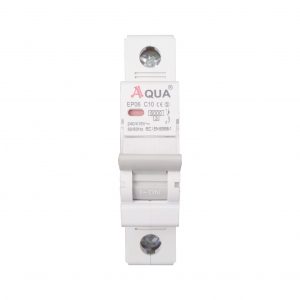 AQUA SINGLE POLE 10 AMP MCB BREAKER