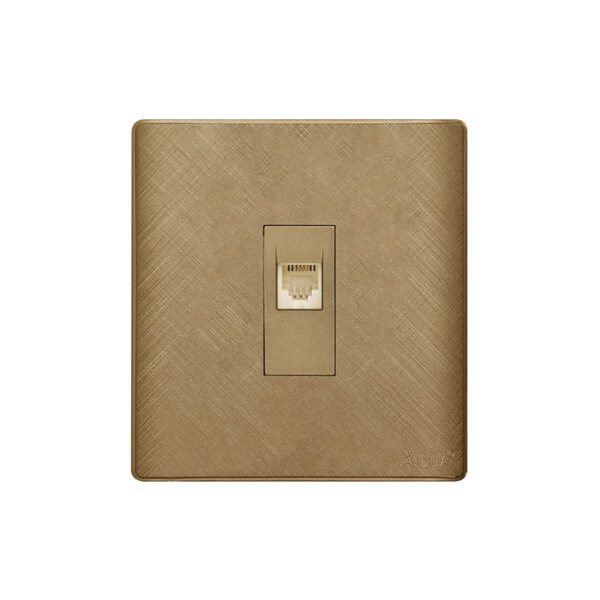 AQUA PINE GOLD SINGLE DATA SOCKET