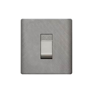 AQUA PINE GREY 1 GANG SWITCH