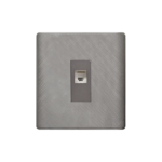 AQUA PINE GREY SINGLE DATA SOCKET