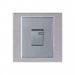 Aqua Platinum 1 Gang Switch