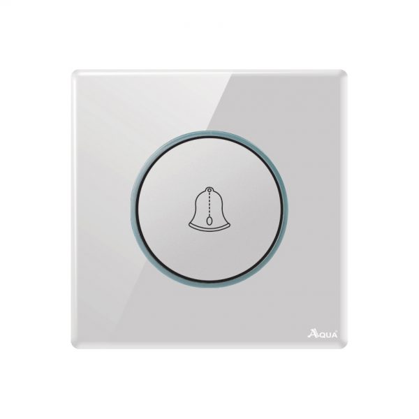 Aqua Roman white Series Bell Push