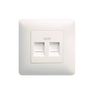 Panasonic 2G Data Socket, CAT6  RJ45