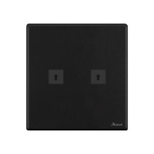 AQUA NEO SUPER BLACK DOUBLE DATA SOCKET