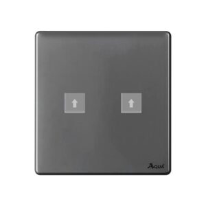 AQUA NEO SUPER GREY DOUBLE DATA SOCKET