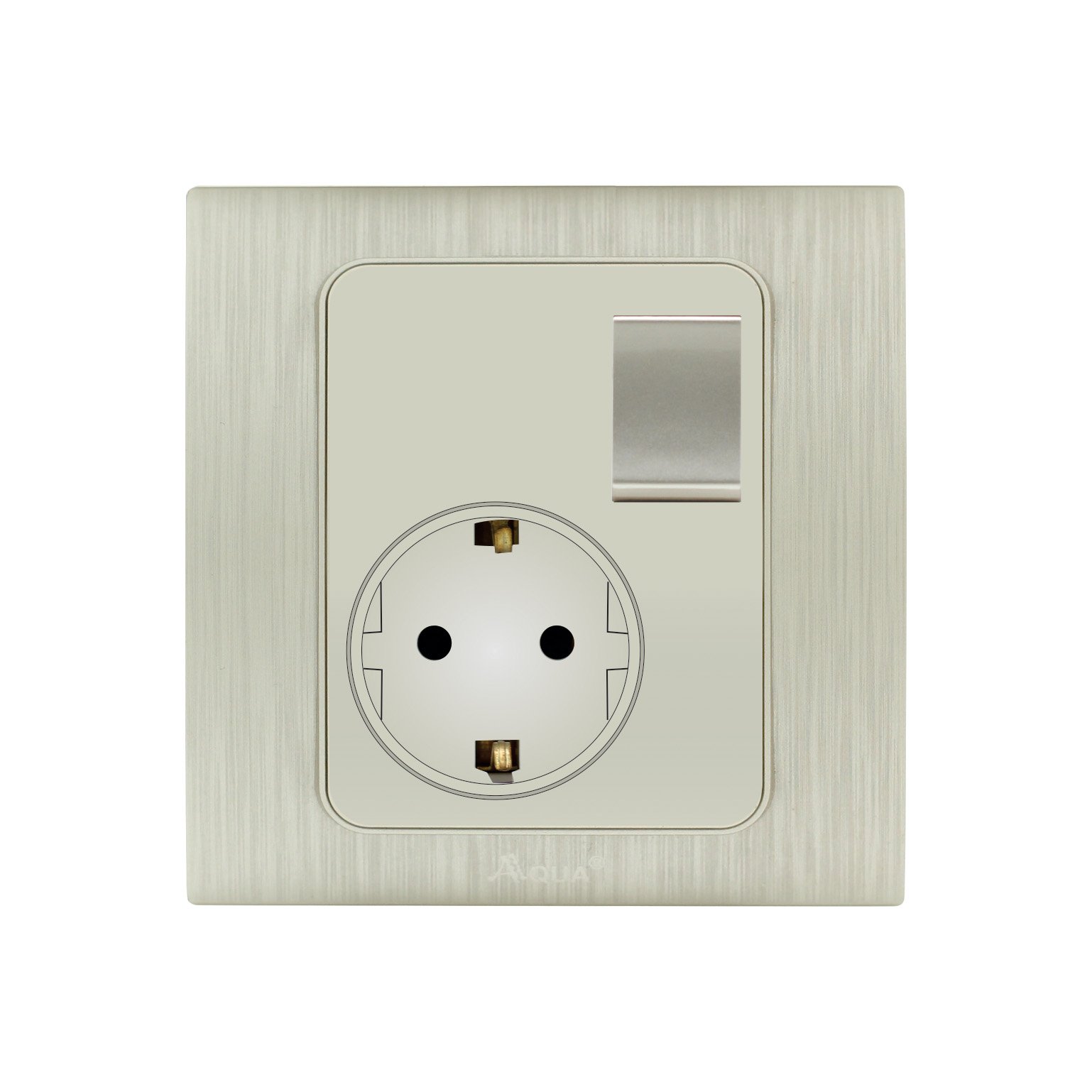 Dynamic Socket Outlet AQUA DYNAMIC 8 GANG SOCKET - Aqua Electrical Switches & Sockets