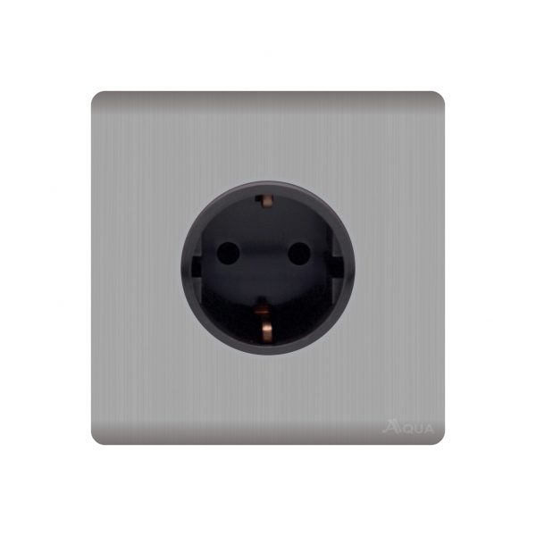 Aqua Discovery Silver Euro Socket