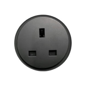 AQUA BLACK EXT 13A FLAT PIN FOR SOCKET TRACK