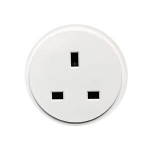 AQUA WHITE EXT 13A FLAT PIN FOR SOCKET TRACK