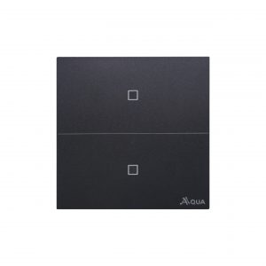 Aqua Wifi Smart Grey 2 Gang Switch