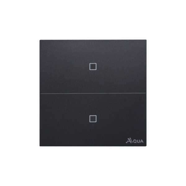 Aqua Wifi Smart Grey 2 Gang Switch
