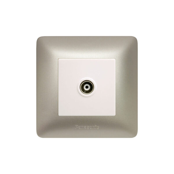 Panasonic 1G  TV SOCKET, DIN TYPE